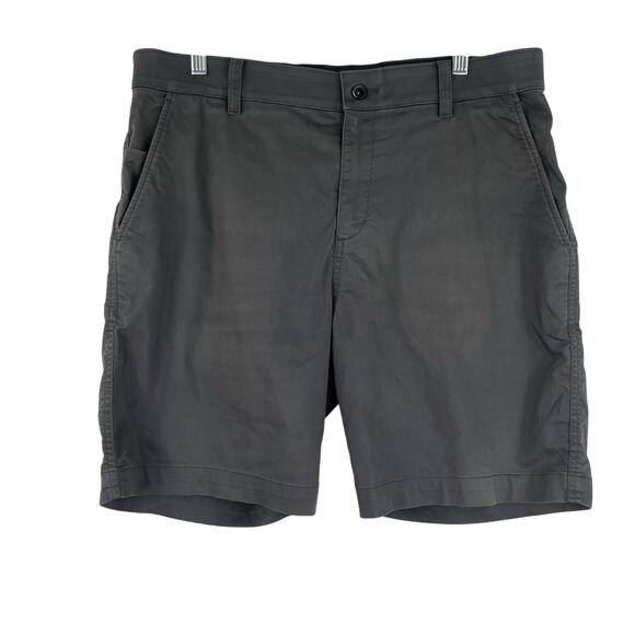 Nike Dri Fit Standard Fit Gray Chino Golf Shorts Men's Large 35 - Picture 1 of 12